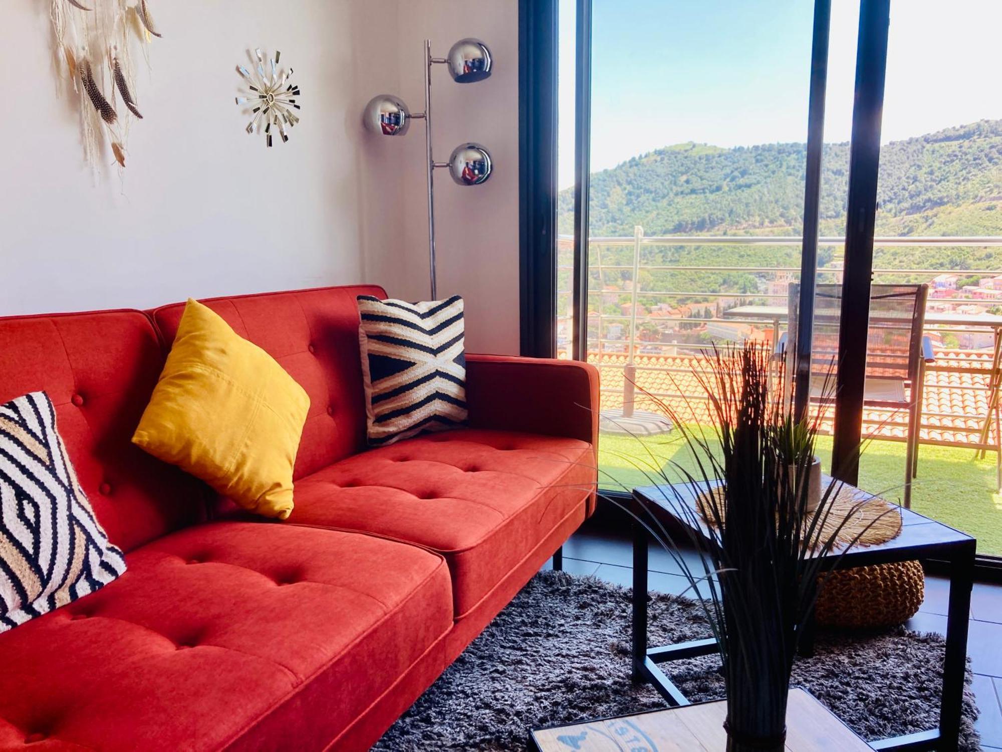 Residence Costa Vermella, Vue Mer Et Montagne Au Calme Cerbère Exterior foto